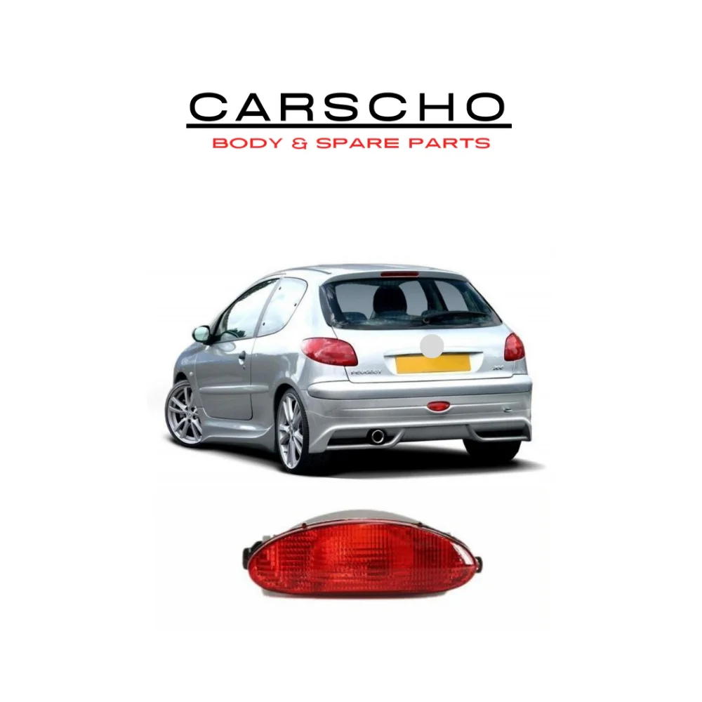 Для заднего бампера 206 противотуманная фара отражатель подходящие модели от 1998