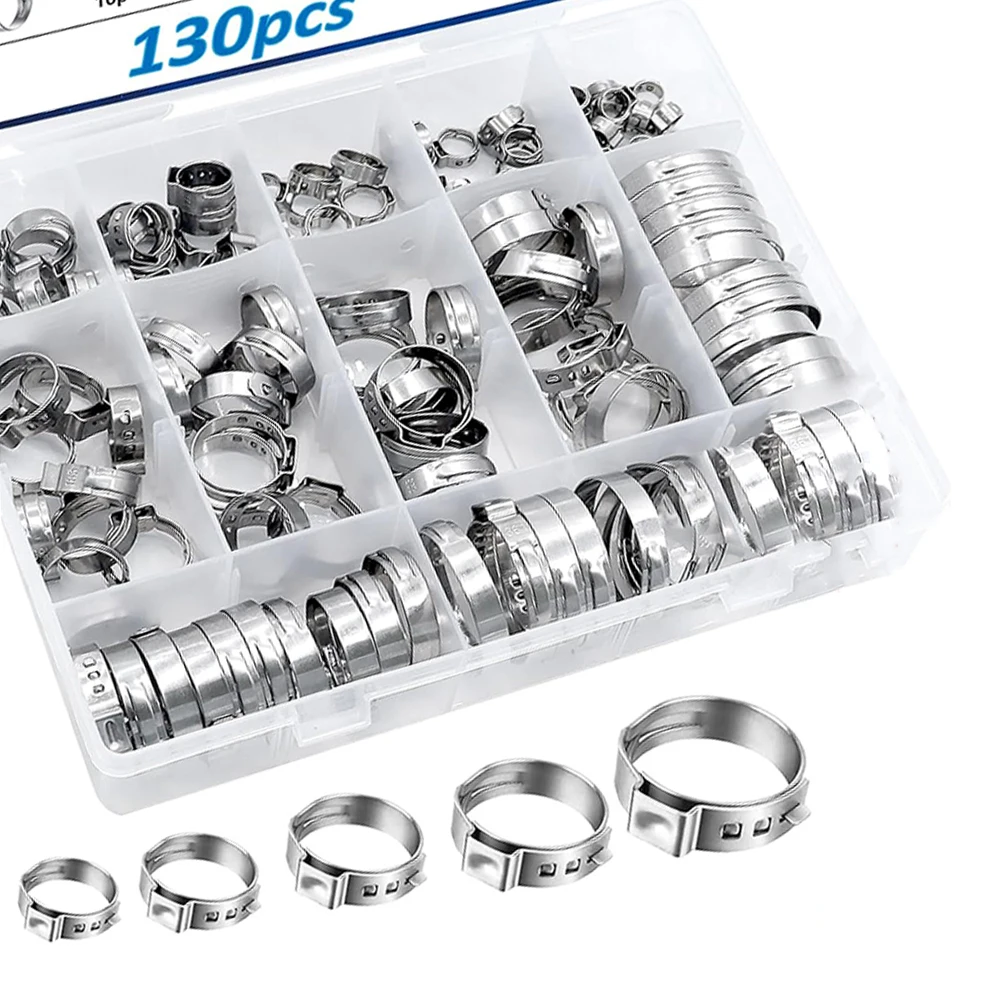 

Набор хомутов для шлангов XMSJ 130 шт., 6-36.1 мм