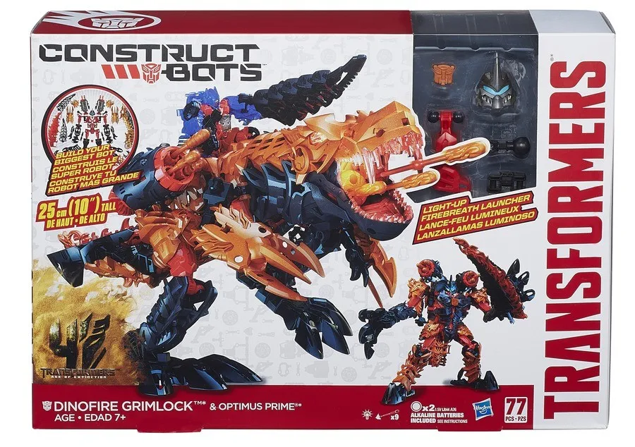 Transformers Hasbro констракт-Botton Grimlock and Optimus Prime |
