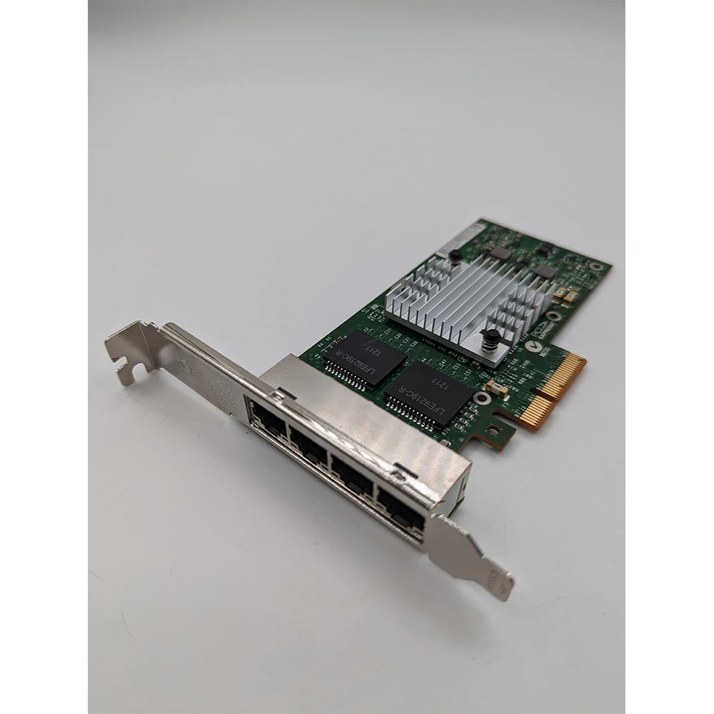 Сетевая карта IBM, Intel, 49Y4242, I340-T4, PCI-E, 4 x RJ45, 1 Гбит/с