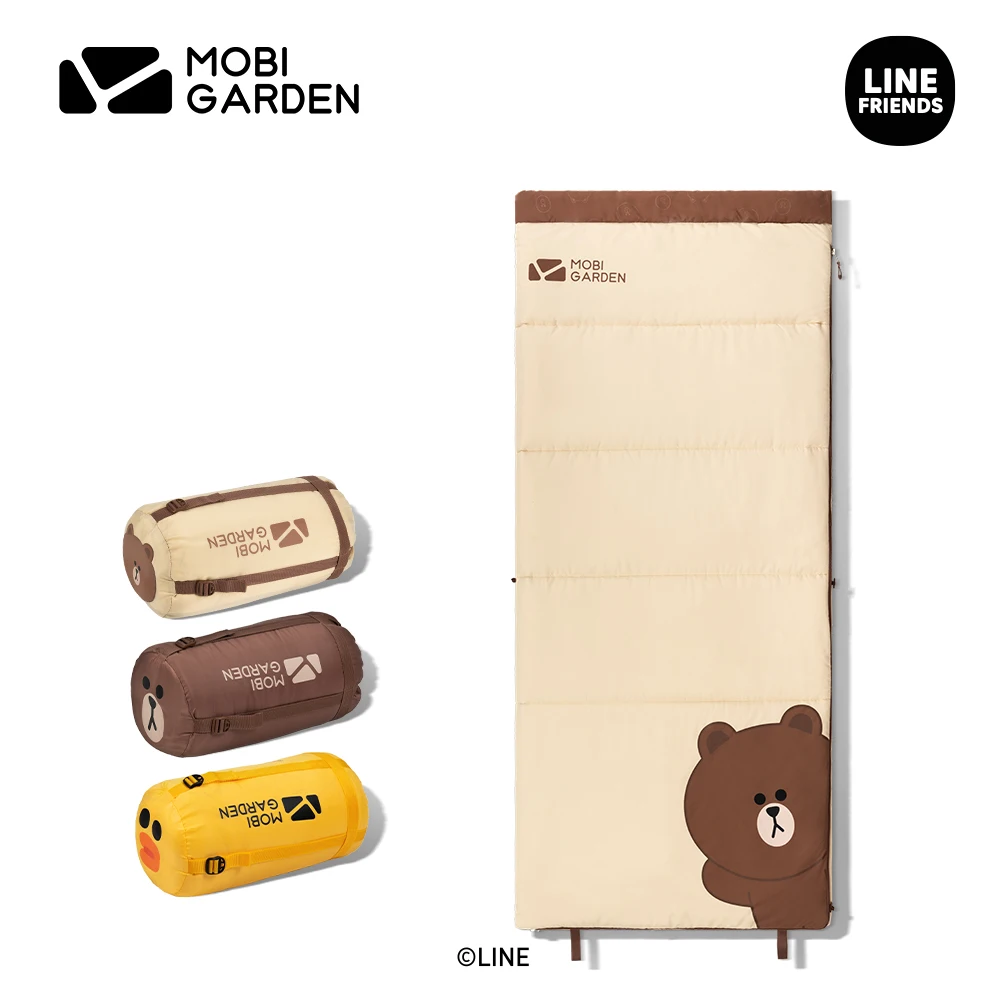 

Mobi Garden LINE FRIENDS camping sleeping bag sleeping softening sleeping bags blanket