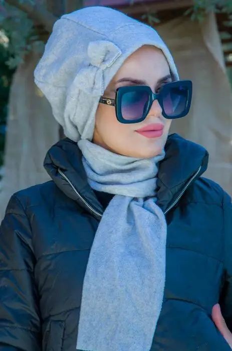 

Women's New Arrival Elegant Knitted Hat Beanie Fur Cap Autumn Winter Hat Ladies Female Fashion Skullies Beanie Hat