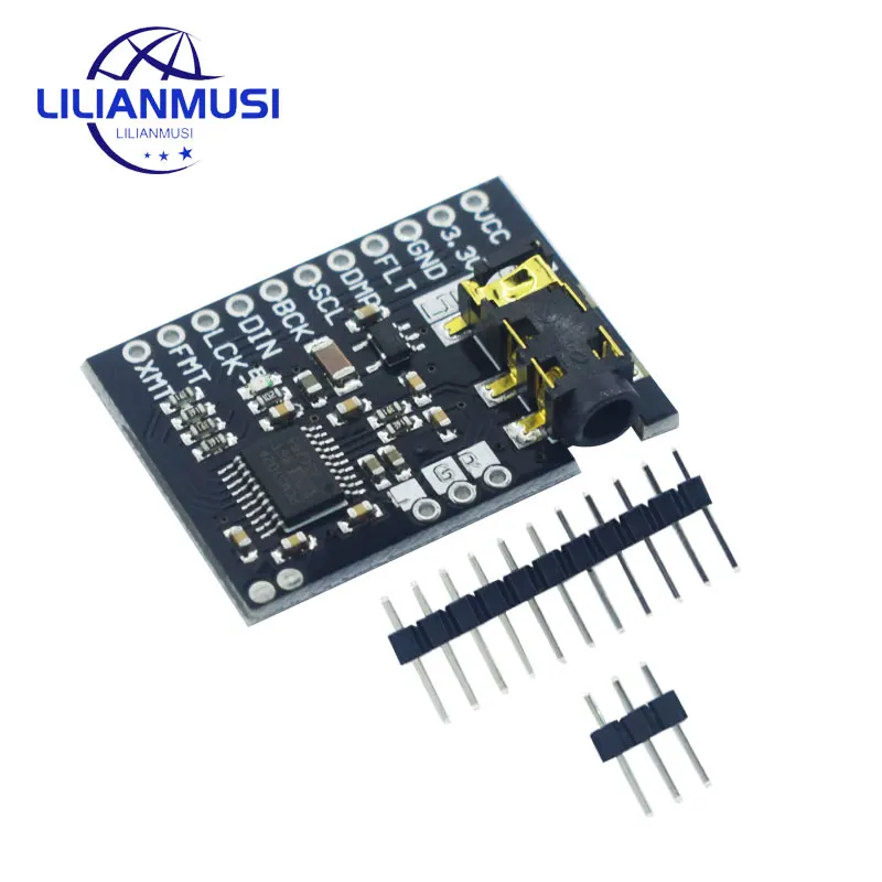 Плата декодера PCM5102A, модуль I2S PCM5102A DAC декодер, 32-битный модуль плеера ES9023 PCM1794 для Raspberry Pi