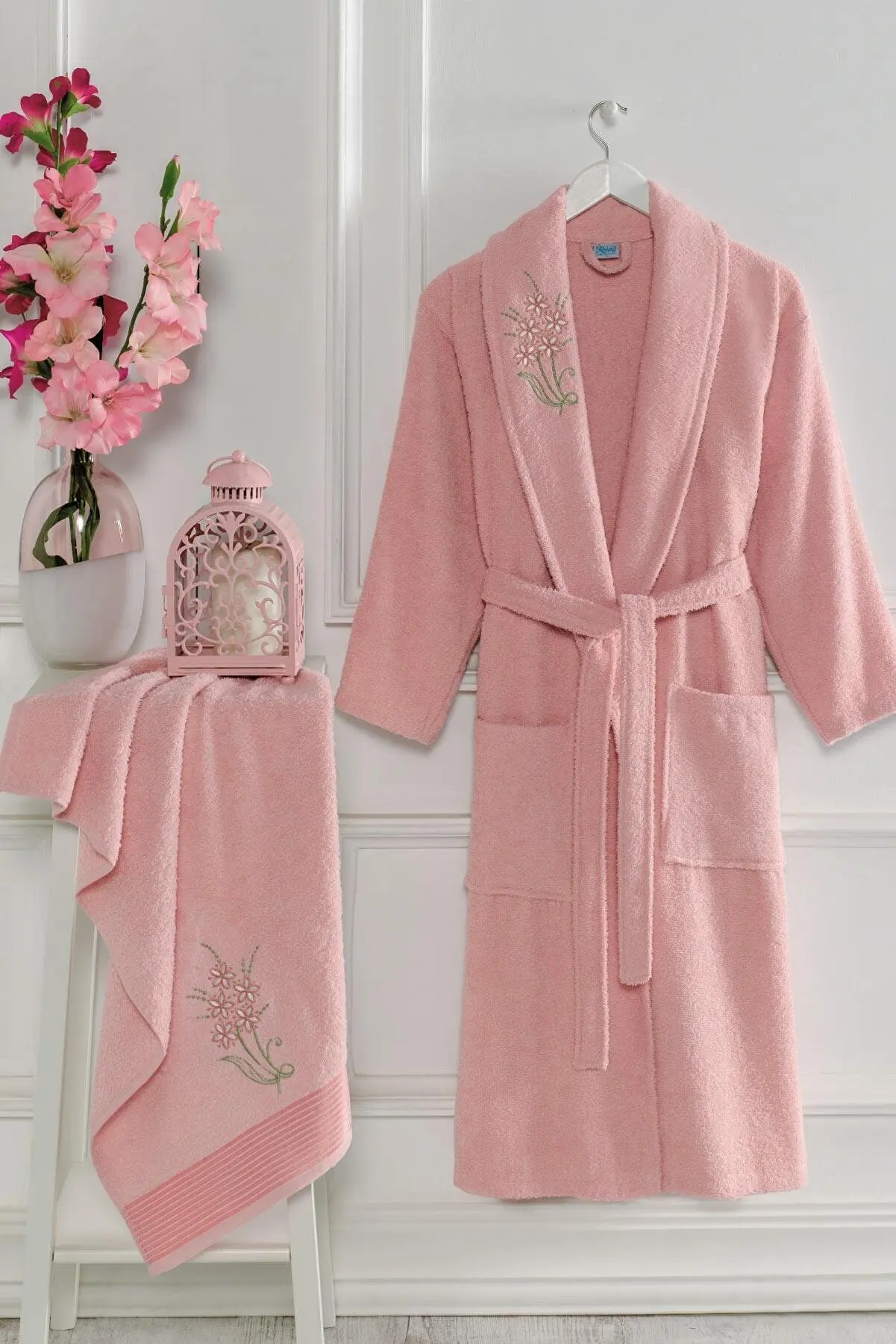 100% cotton towel Terry Robe lovers soft bathrobe men and women nightgown sleepwear male casual home Robe