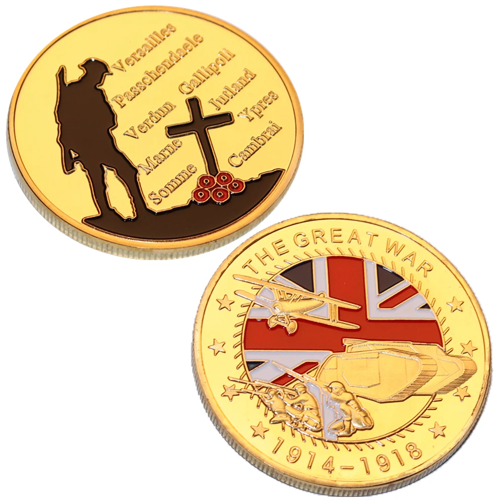 

The first world war - 100th Anniversary Commemorative Challenge Coin
