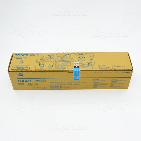 TN622 оригинальный тонер-картридж азиатской версии для Konica Minolta bizhub C1085 C1100 C6085 C6100 A5E7150 A5E7250 A5E7350 A5E7450