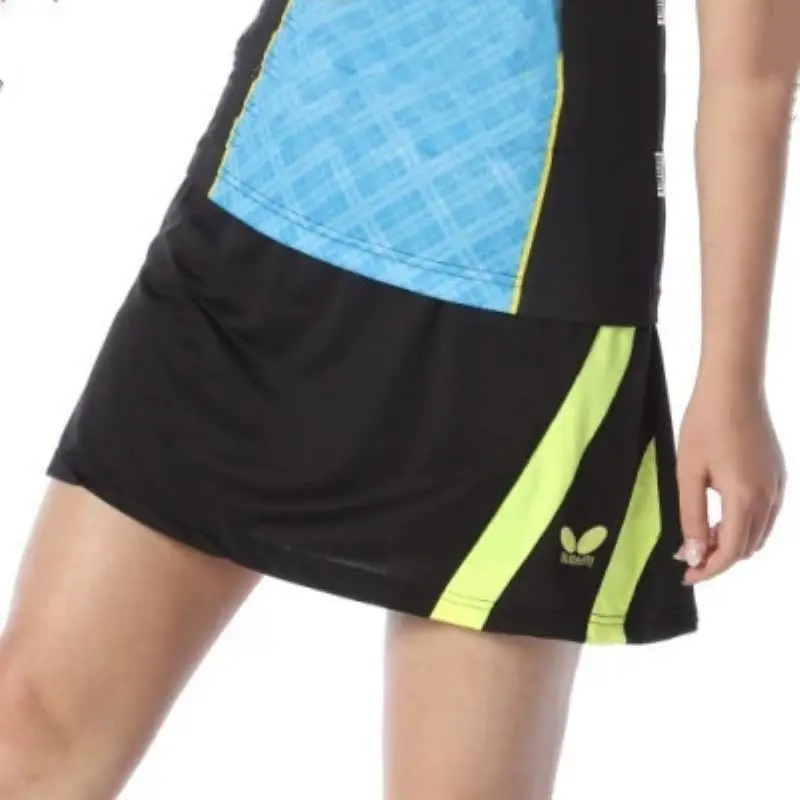 Women Summer Sports Skirt with Shorts Quick Dry Tennis Skorts Table Badminton Skorts Anti Leakage Yoga Golf Jogging Skirts
