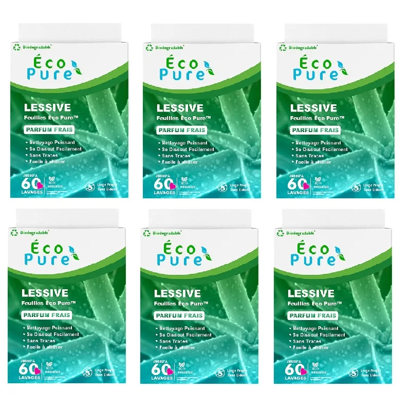 

Eco Pure Веганские листы для стирки