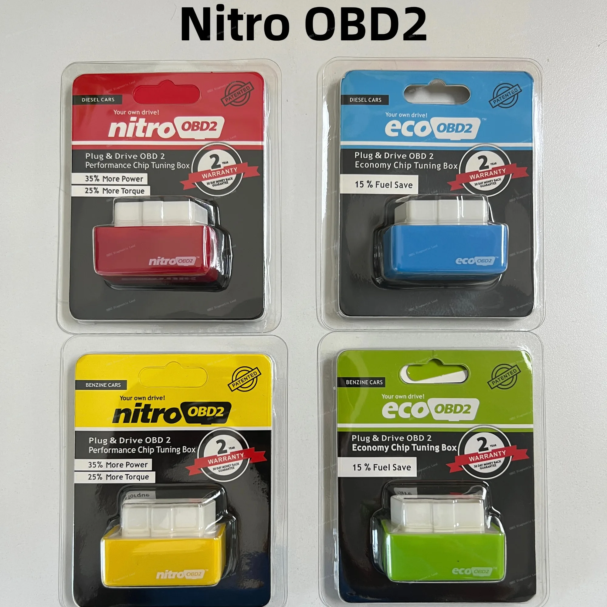 Nitro OBD2 Fuel Saver Performance Chip Tuning Box More Power