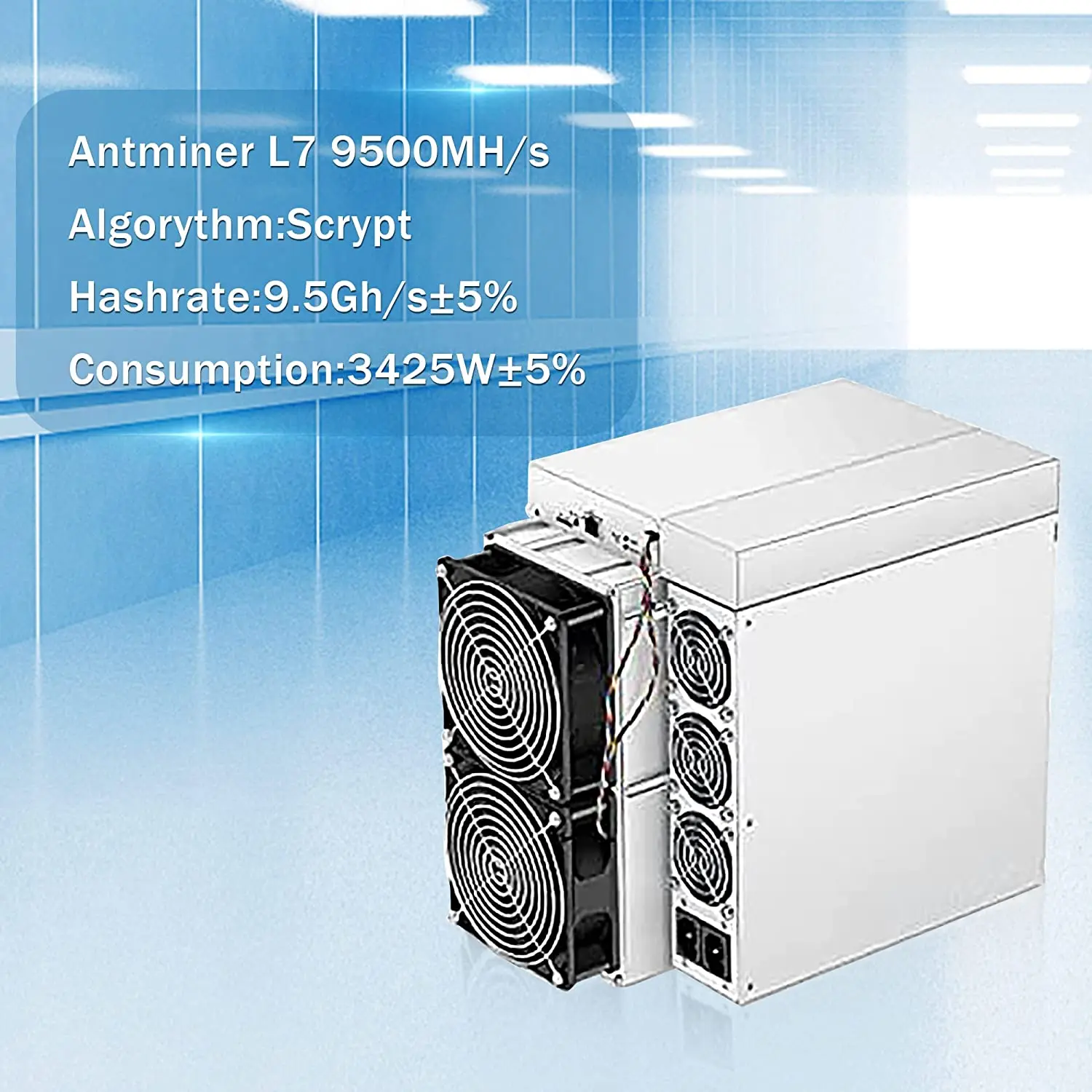 Antminer l7 9500 mh s