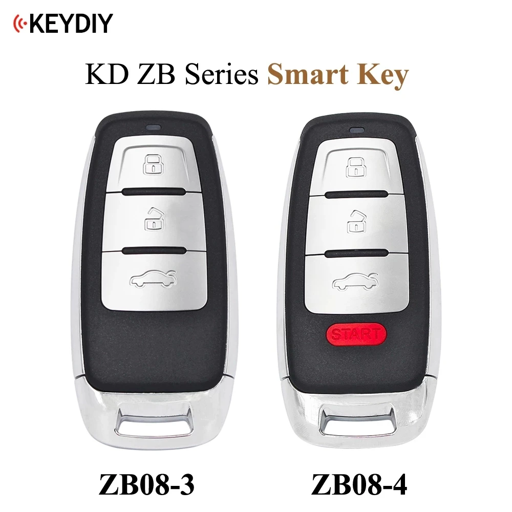 

KEYDIY ZB08-3 ZB08-4 Smart Key ZB Series Universal for KD-X2 Car Key Remote Replacement Fit More than 2000 Models