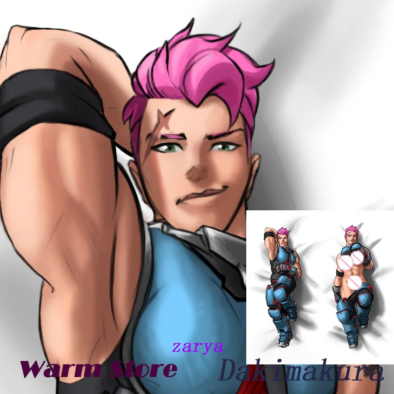 Двусторонняя Подушка для тела Dakimakura Anime zarya(overwatch) |