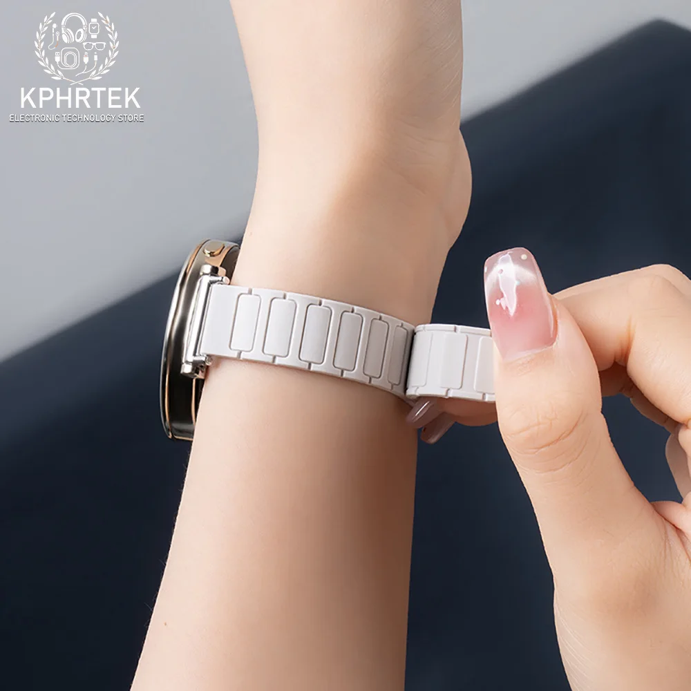 Фото Подходит для Huawei GT4 ремешок для часов GT5 watch2 ремешок для часов женский мужской watch3 женский силиконовый магнитный присоска pro №3
