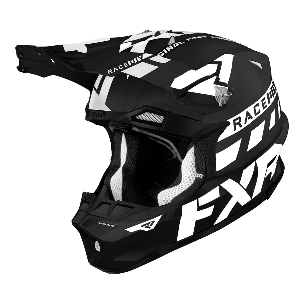 Шлем FXR Blade Race Div Black/White XL 220631-1001-16