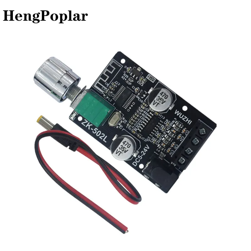Цифровой усилитель мощности ZK-502L Mini BLE 5 0 плата модуля постоянного тока 5-24 В BLE5.0
