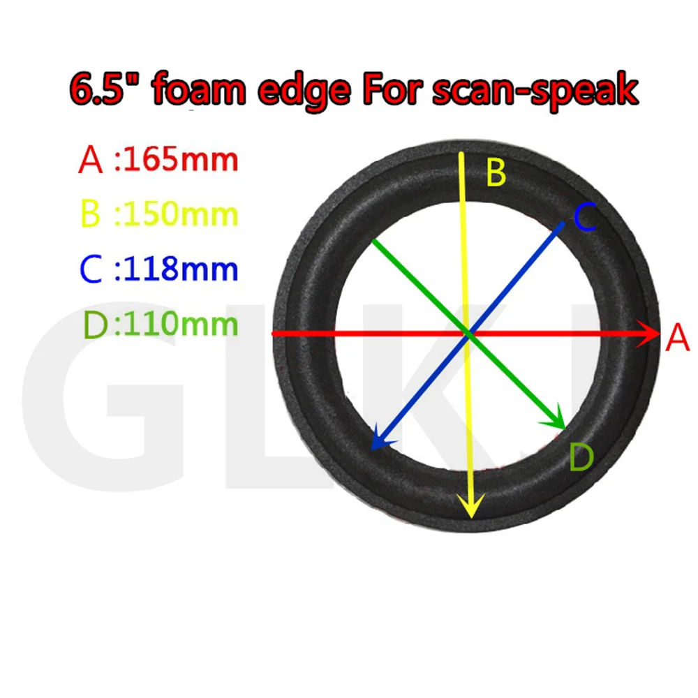 

Woofer Speaker Repair Parts Accessories Foam Edge Folding Ring Subwoofer For Scan-Speak Loudspeaker
