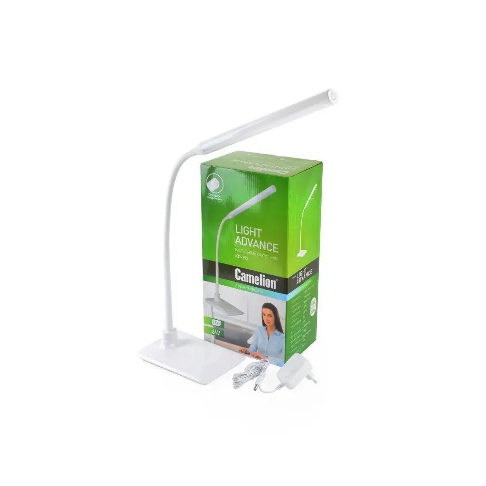 Table Lamp Camelion kd-792 C01 4000 K 6 W touch off white |
