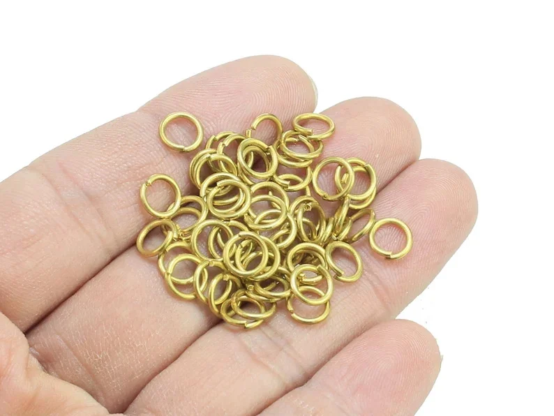 150 шт латунные переходные кольца, круглые переходные кольца, 5x1 мм 5x1,2 мм 6x1 мм 6x1,2 мм 7x1 мм 7x1,2 мм, открытые переходные кольца, изготовление ювелирных изделий R1970