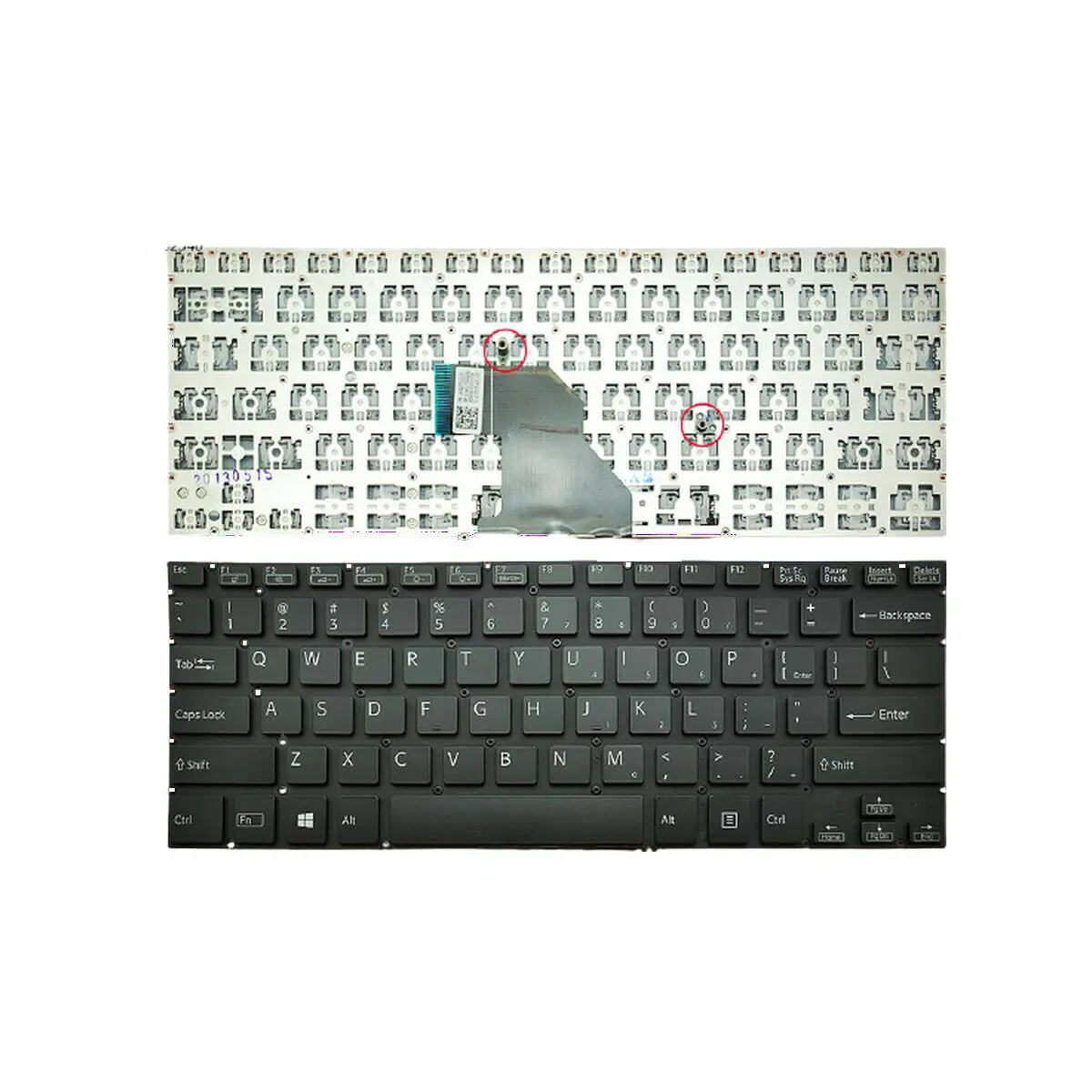 New US Layout Keyboard For Sony VAIO SVF14 SVF142 SVF143 SVF14E SVF14215CXB Black US