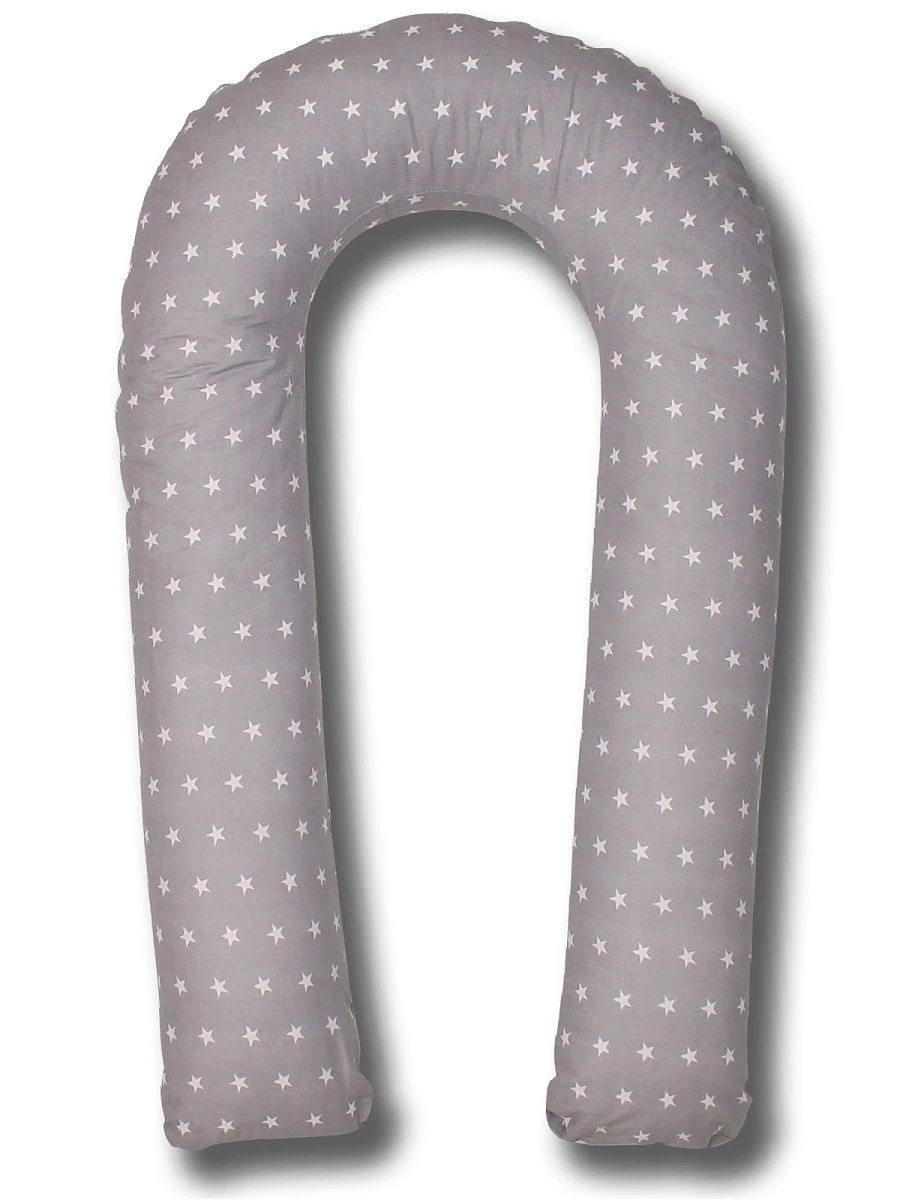 Подушка для беременных и кормящих U с 2 съёмными наволочками сумкой-переноской