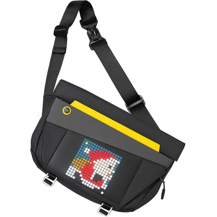 Divoom Сумка-мессенджер Pixoo Slingbag-V со светодиодным дисплеем 16X16 пикселей
