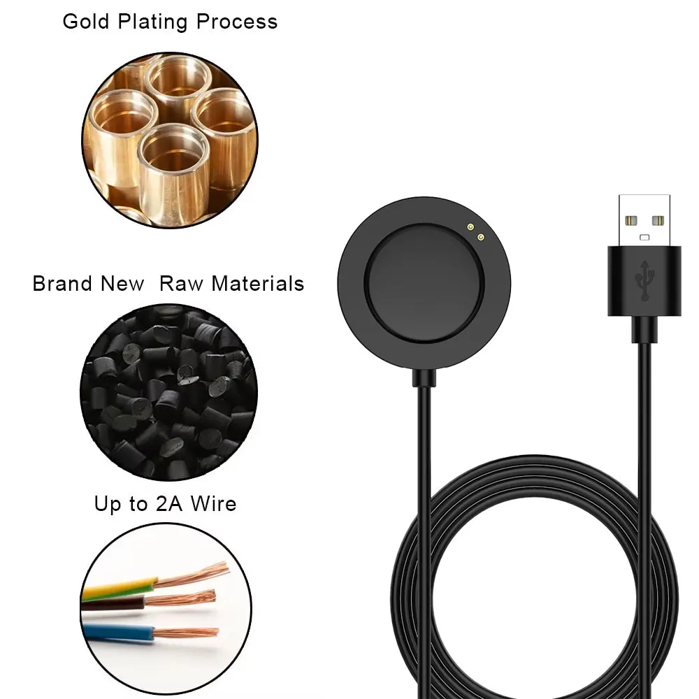Фото Кабель для быстрой зарядки Xiaomi Watch 5, магнитный USB-кабель для зарядки, зарядное устройство для Xiaomi Watch S4 41 мм / S4 eSIM №4