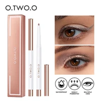 o two o colored eyeliner eyeshadow lips highlight pencil 4 in 1 high pigment smudge proof 12 colors eyeliner pen makeup for eyes