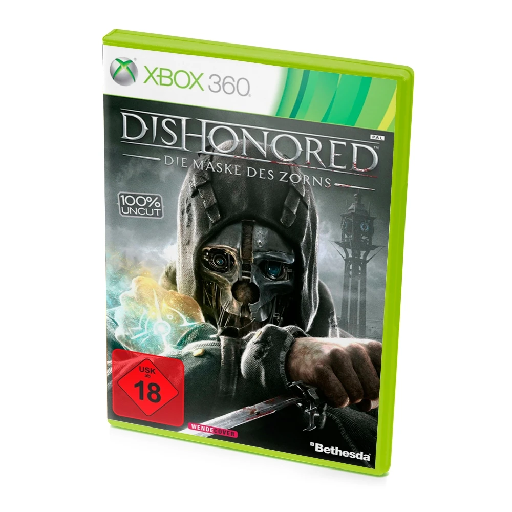 Dishonored Die Maske Des Zorns (Mask of anger) (Xbox 360 б/у только французский язык) язык |