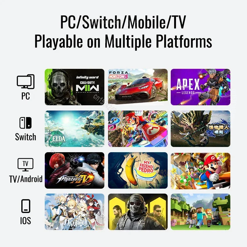 Новый контроллер Flydigi vдер 4 Pro вибрирующий триггерный переключатель Беспроводная