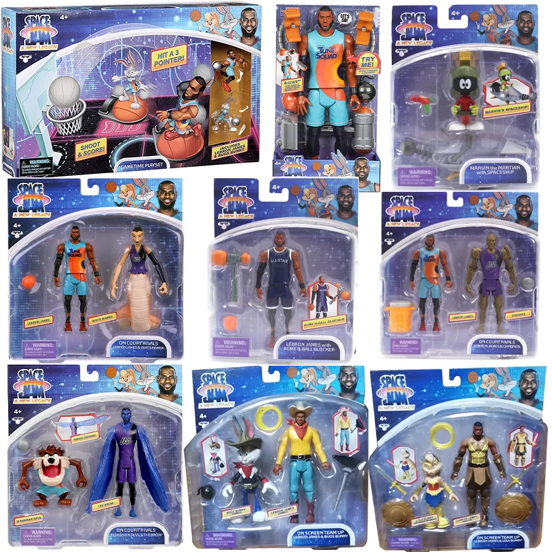 

Original Space Jam A New Legacy Doll Toys Anime Figure Collection Model Action Figure Toys for Boys Collector's Gift Figurines