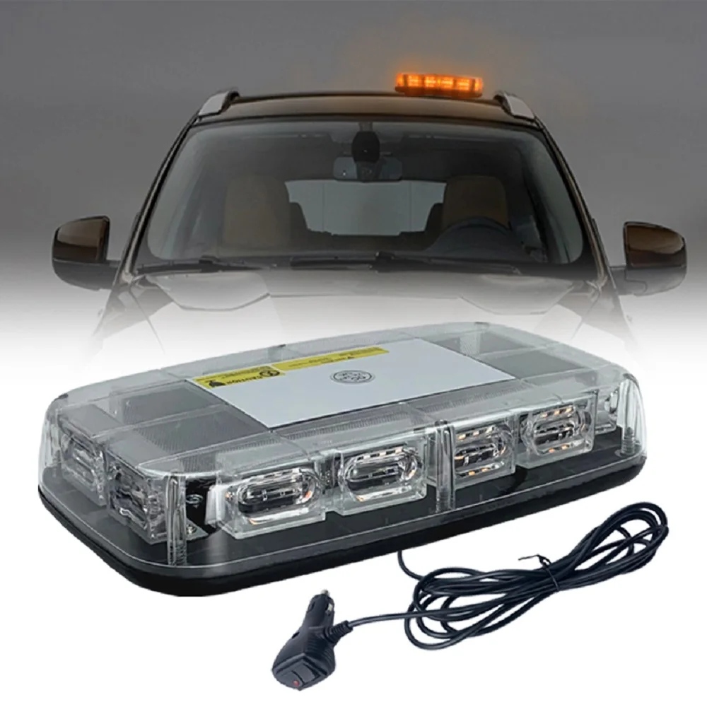 SXMA 48 светодиодов, экстренный стробоскоп, освещение крыши автомобиля, мигающий стробоскоп, лампа освещения автомобиля