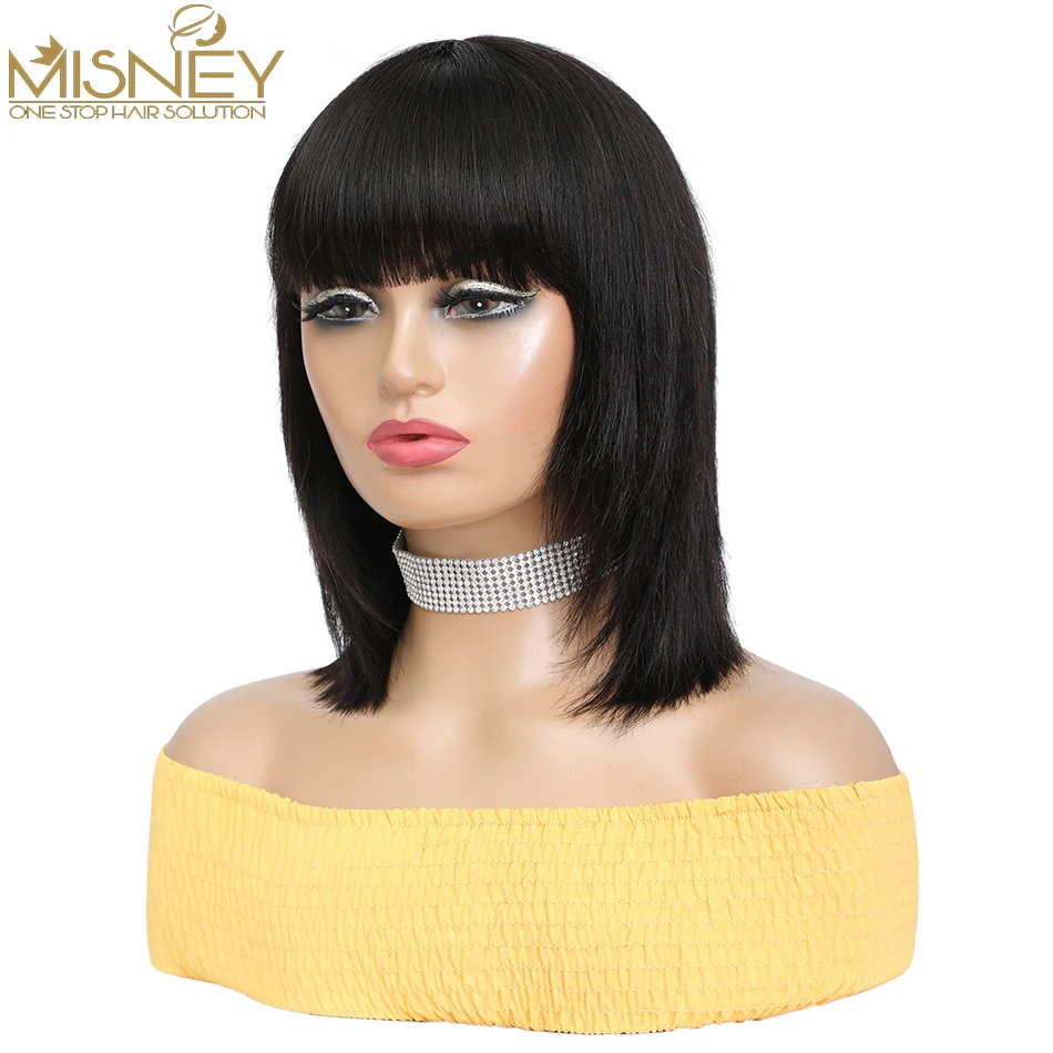 Бразильские прямые человеческие волосы двойного плетения парики из