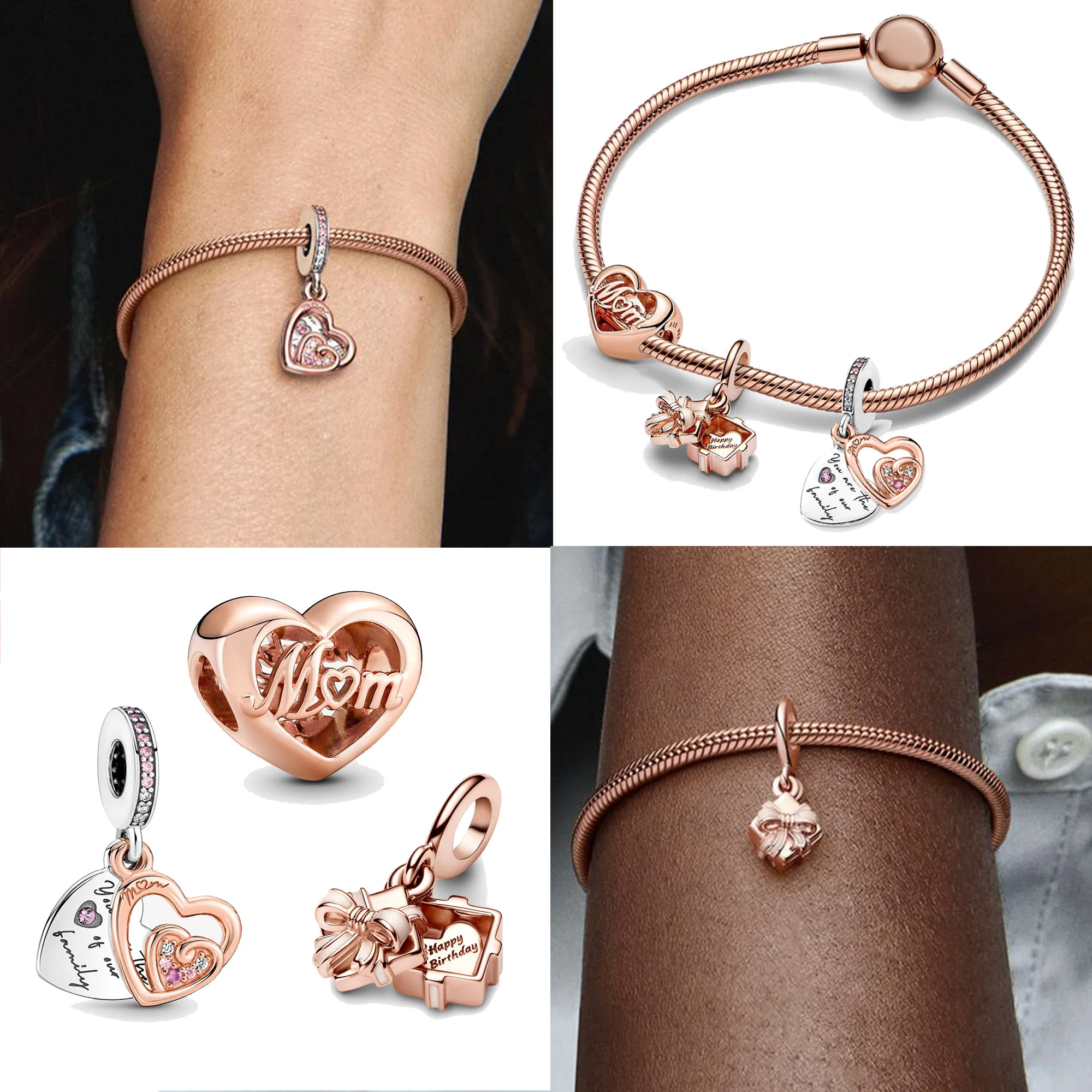 Подвеска В Форме Сердца Из Стерлингового Серебра 925 Пробы С Символом