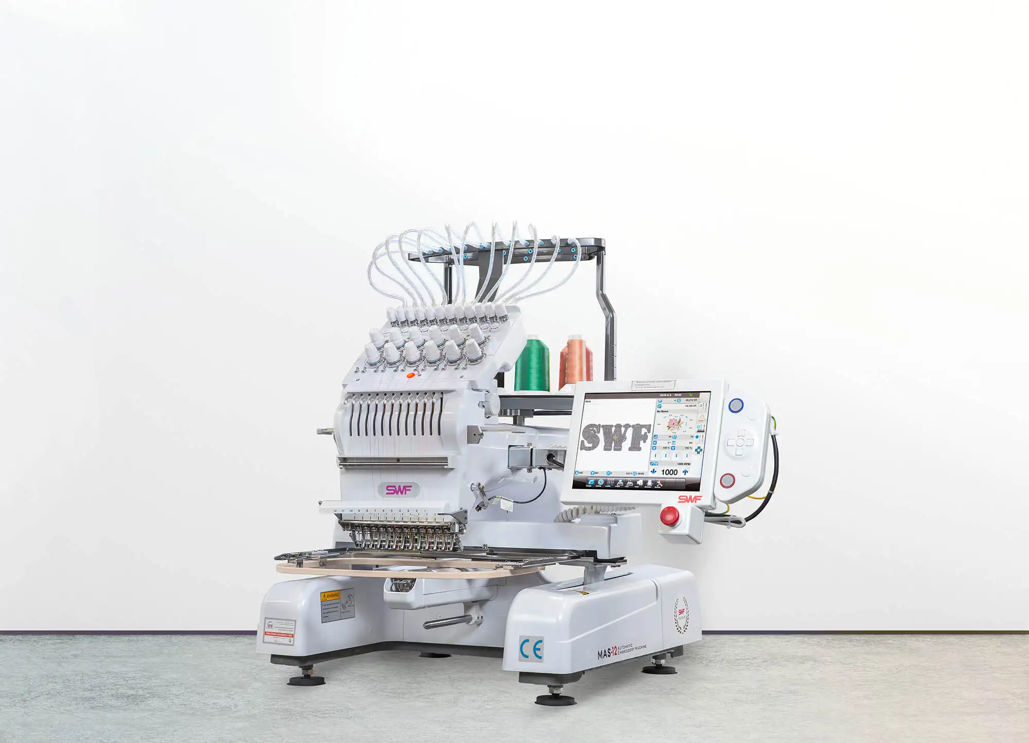

100% Best Quality Buy 2 Get 1 Free SW F MAS 12 -Ne edle Embr0idery MAchine