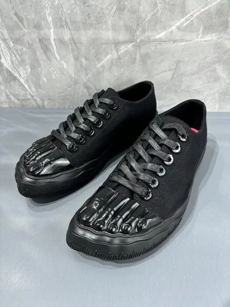 Повседневные холщовые туфли золотистого цвета ярко-белые на плоской подошве