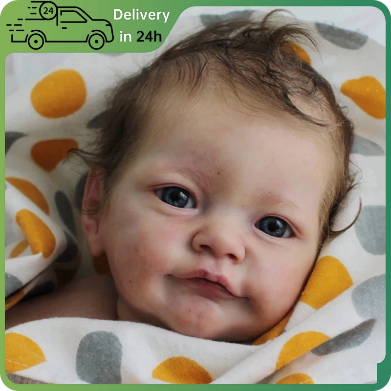 12 Inch Reborn Baby Accessories DIY Blank Tobiah Kit With Bo