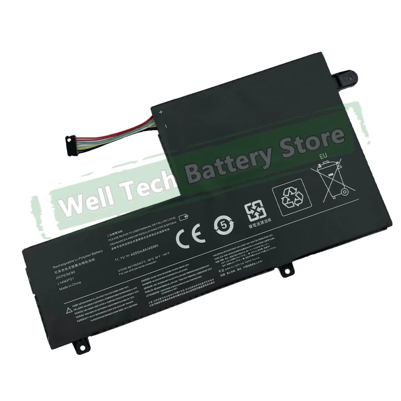 11 1 В 4000 мАч L14M3P21 L14L3P21 аккумулятор для ноутбука Lenovo Edge 2-1580 Flex 3 1470 XIAOXIN I2000 FLEX 3-1580