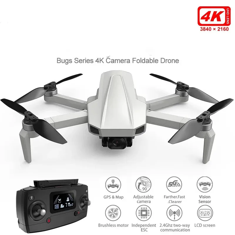 

MJX B19 GPS Professional Drone With 5G 4K HD Camera WIFI FPV Helicopter Brushless Motor Foldable RC Drone Quadcopter Gift Toys