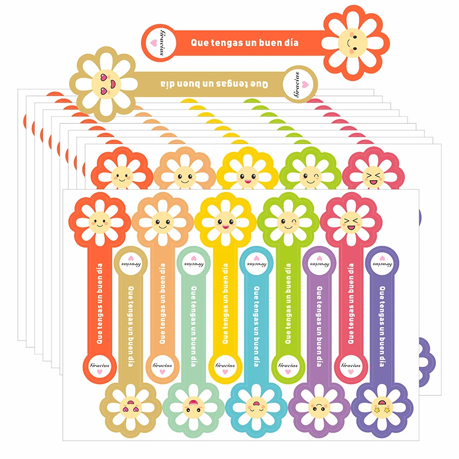 

Цветные наклейки «Спасибо»
