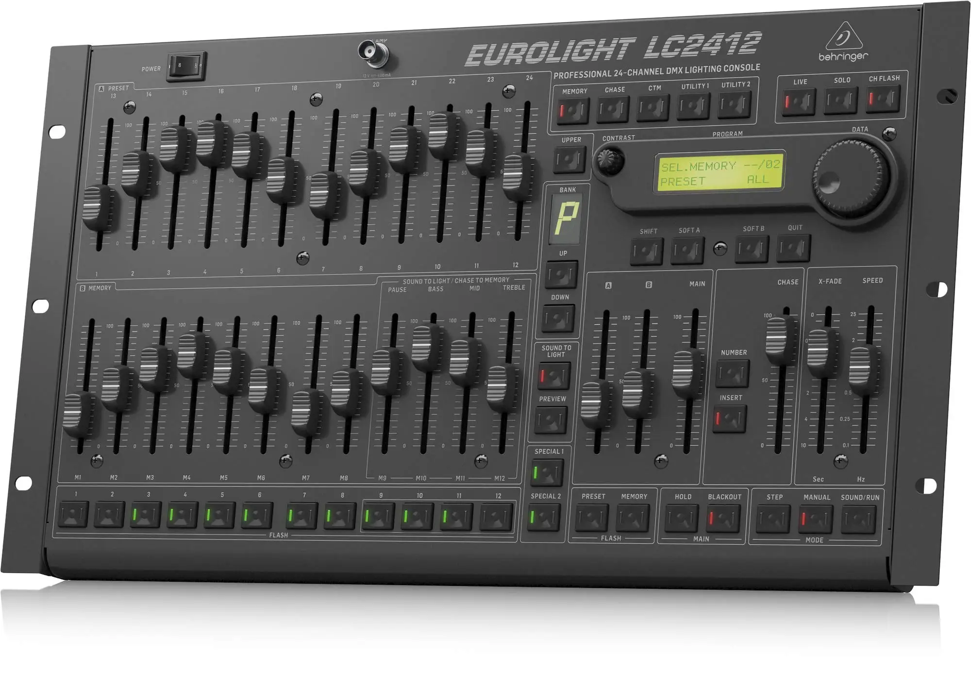 

50% OFF DISSCOUNT Behringer LC2412 V2 512-Ch 24-Fader DMX Controller