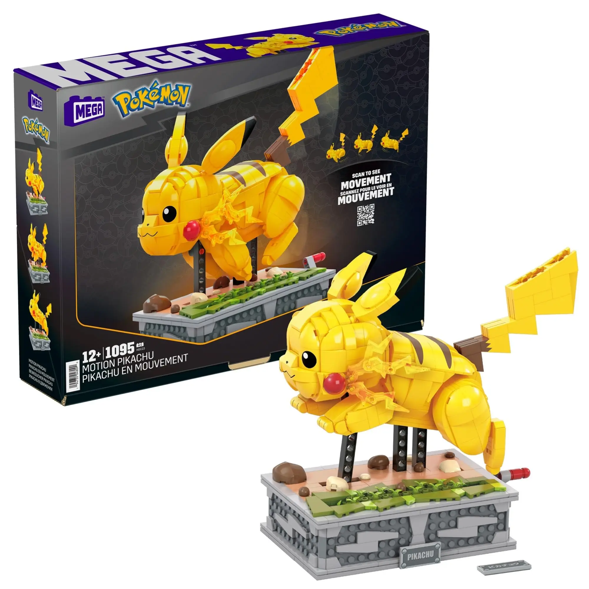 Покемон Пикачу из MEGA BLOKS которому 1095 лет перемещает и запускает HGC23! [Количество