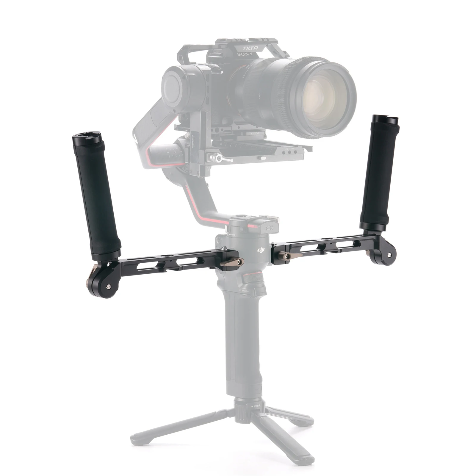 TILTA TGA-DHB2 кронштейн с двумя ручками для DJI Ronin RS2 / RS3 pro Handheld Gimbal комплект стрельбы |