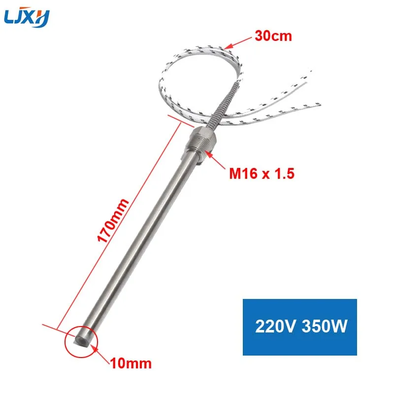 

LJXH M16X1.5 Резьбовая пеллетная печь для барбекю нагревательная печь для камина специальный воспламенитель нагревательный элемент с электрическим картриджем