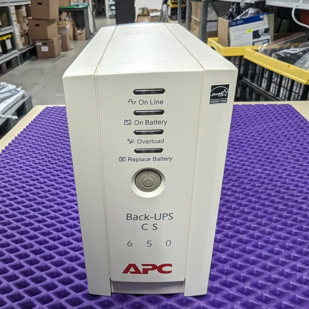 ИБП BK650EI, APC Back-Up CS 650VA без аккумулятора