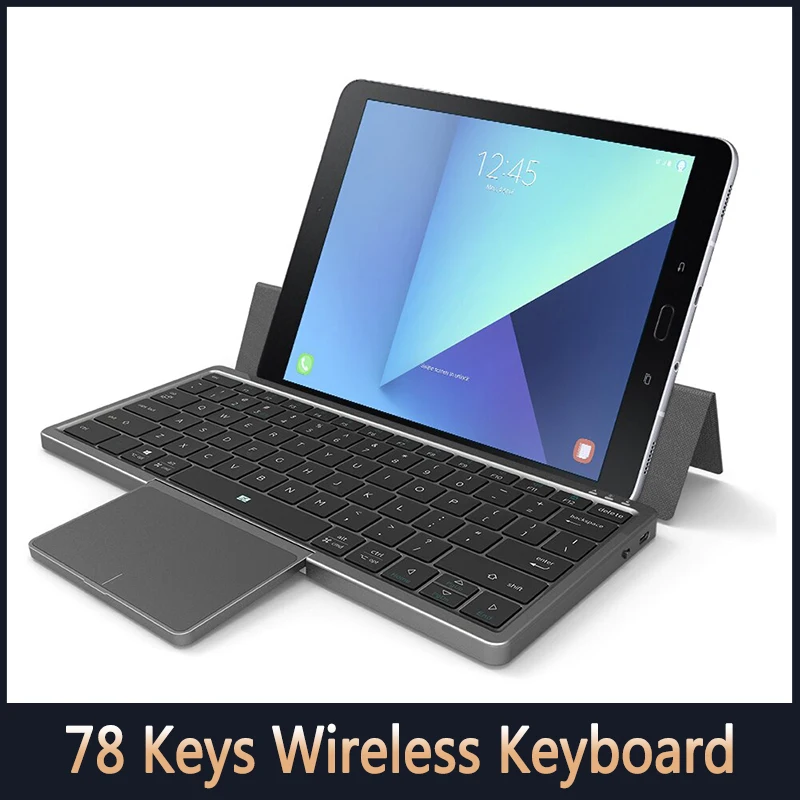 

Портативная Bluetooth-клавиатура для планшета, 78 клавиш