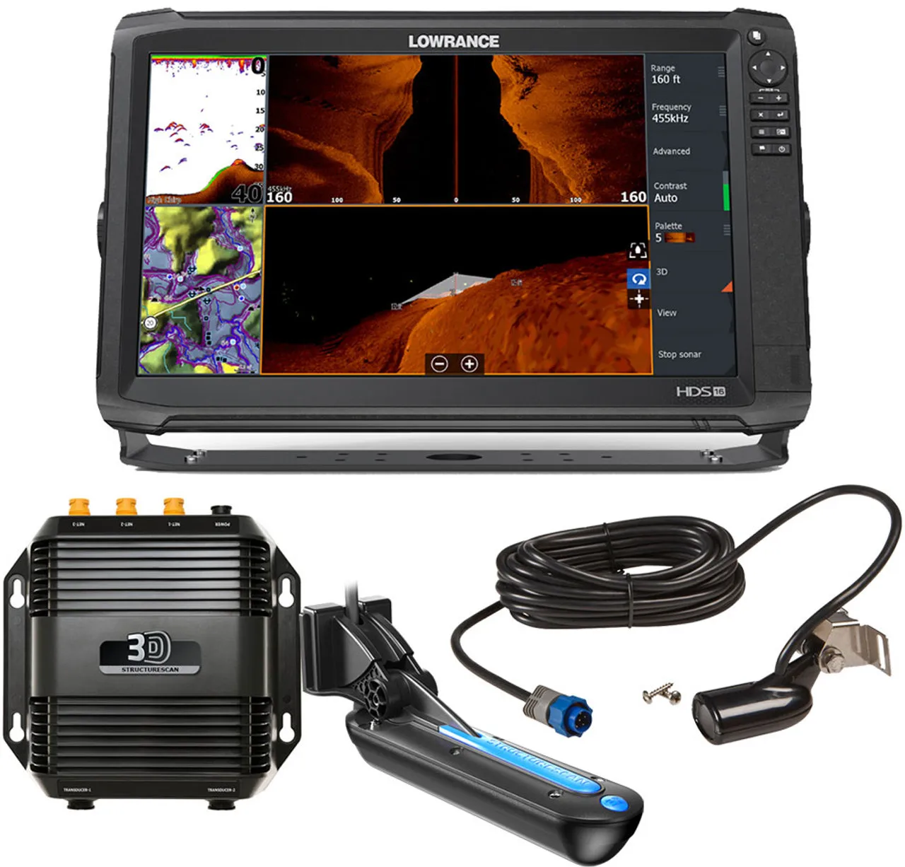 

Лучшее потребительское значение Lowrance HDS16 углеродная конструкция 3D пакет