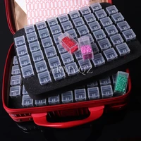 double layer 100 bottles of diamond painting accessories container storage bag box suitcase diamond embroidery tool bag