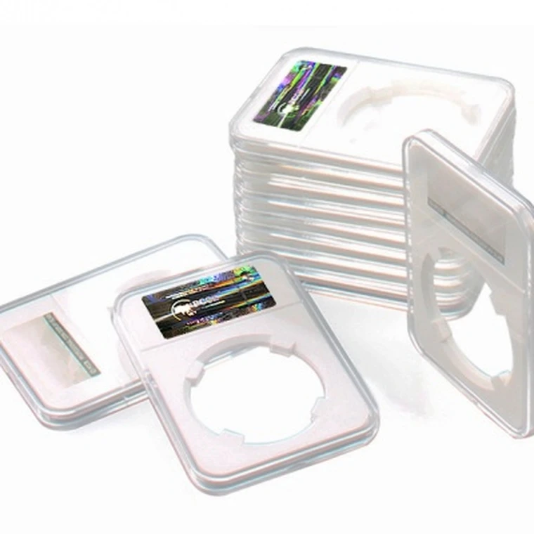 Weak coin with hologram plastic capsule storage item No. 20-5739 | Money Boxes