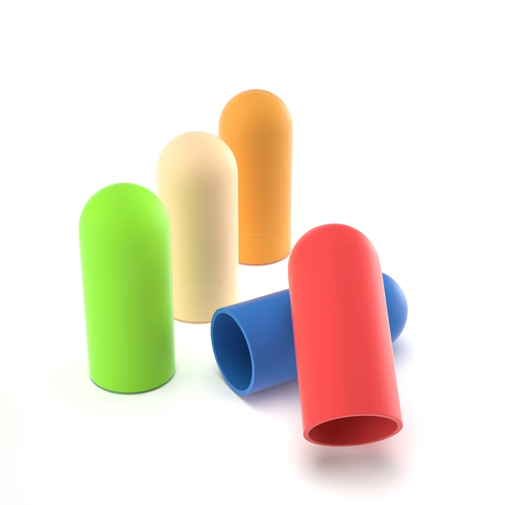 

Набор из 5 силиконовых чехлов на пальцы для рукоделия