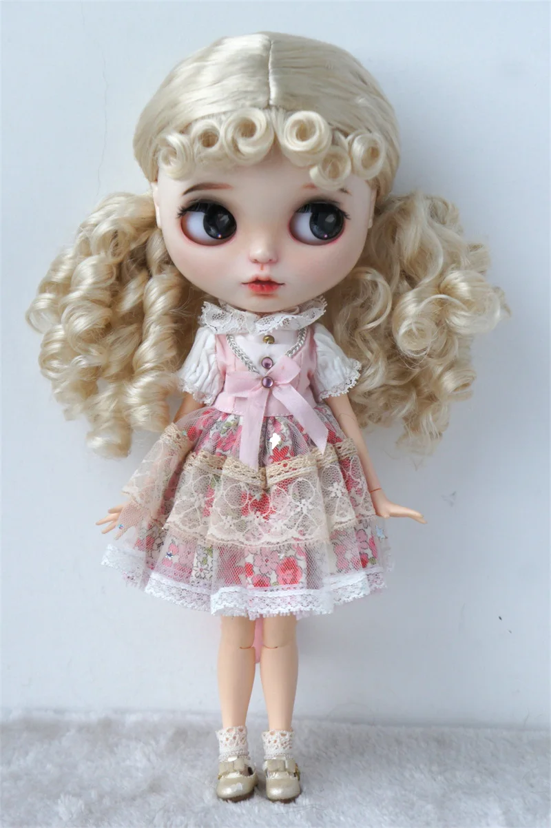 JD724 Все размеры Длинные двойные волосы с лапшой в рулоне пони Куклы Парики